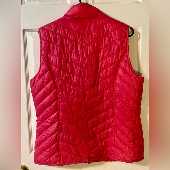 Tek Gear Women's Pink Quilted‎ Vest - Picture 3 of 6